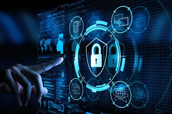 Hình ảnh minh họa cookie thiết yếu, bảo mật và chức năng trang web